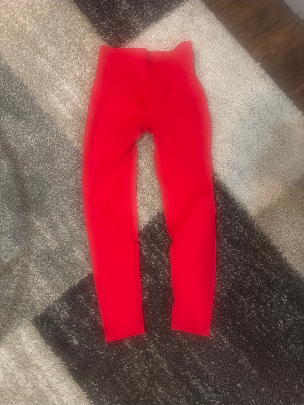 HALARA Red High-Waist Leggings